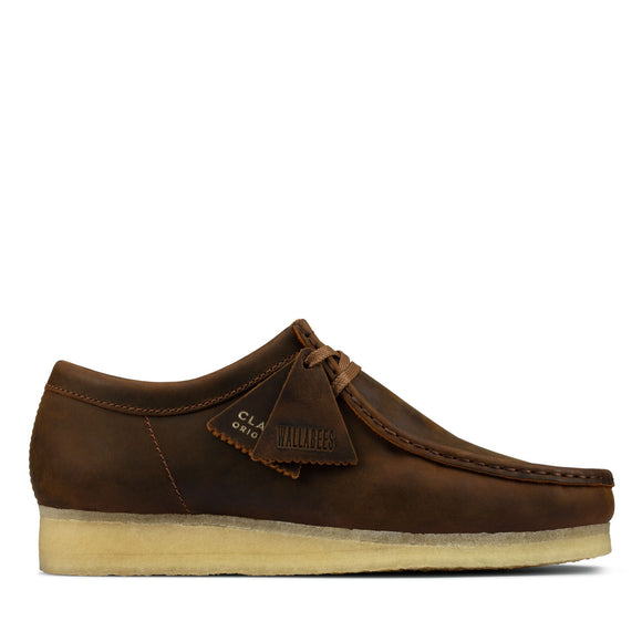 CLARKS WALLABEE LOW -  BEESWAX
