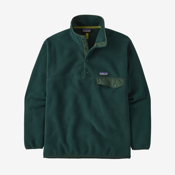 MENS PATAGONIA SYNCHILLA SNAT-T FLEECE PULLOVER - NORTHERN GREEN