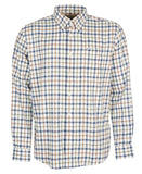 BARBOUR COLL THERMO SHIRT - ECRU