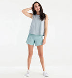 LADIES FREE FLY BAMBOO LINED BREEZE SHORT - 4IN