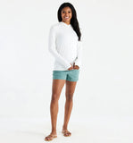 LADIES FREE FLY PULL ON BREEZE SHORT - SABAL GREEN