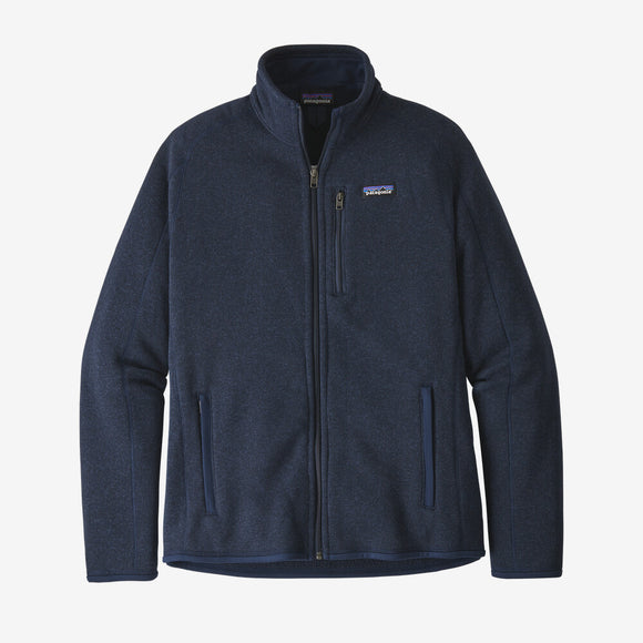 MENS PATAGONIA BETTER SWEATER JACKET - NEW NAVY