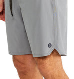 FREE FLY MENS LINED SWELL SHORT 8IN - SLATE