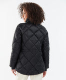 LADIES BARBOUR HOXA QUILTED QUILTED JACKET - BLACK