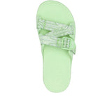 LADIES CHACO CHILLOS SLIDE - PALE GREEN