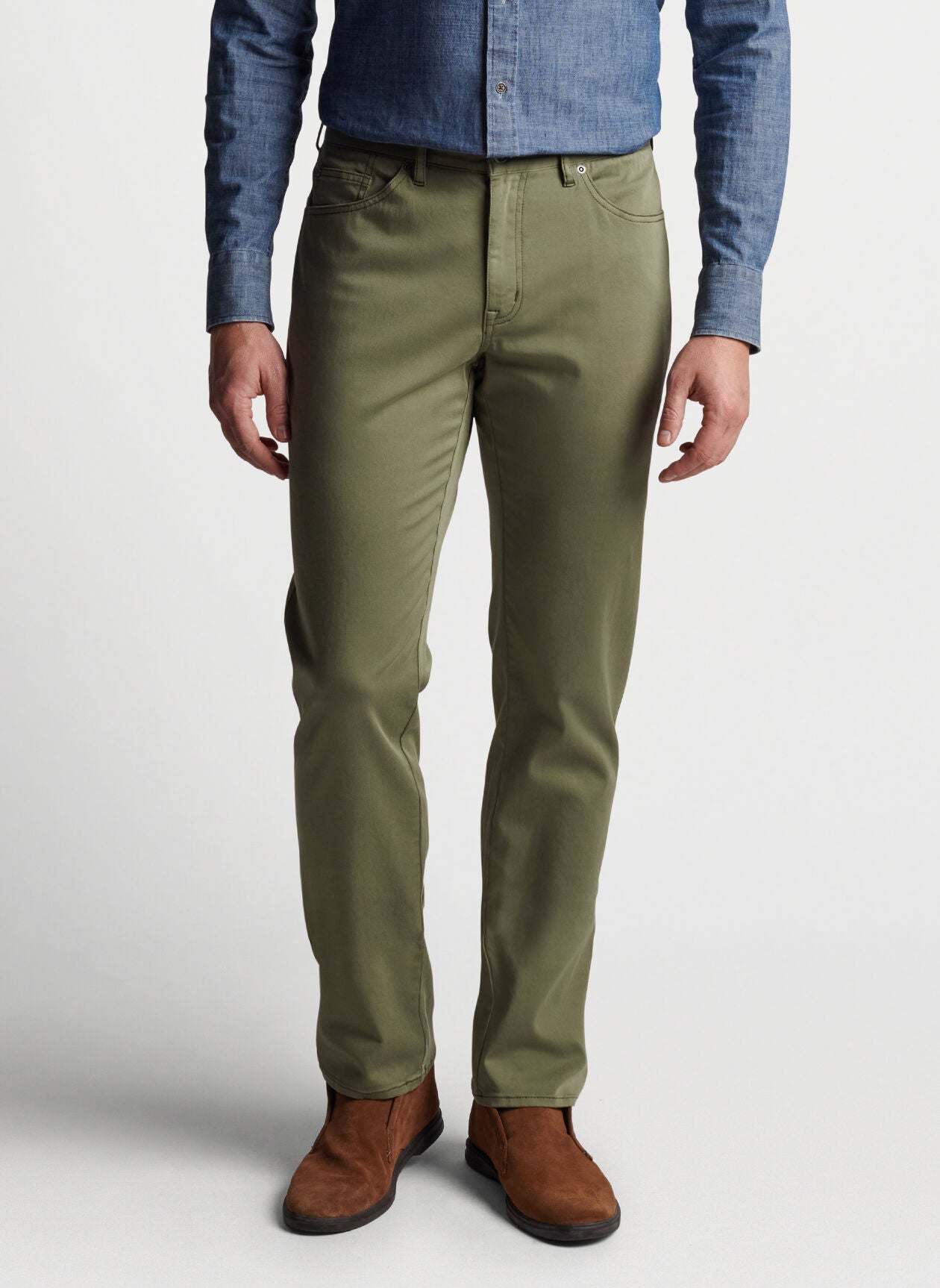 PETER MILLAR ULTIMATE SATEEN FIVE POCKET PANT - FATIGUE – Lazarus of  Moultrie