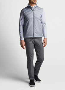 PETER MILLAR ALL COURSE VEST - GALE GREY