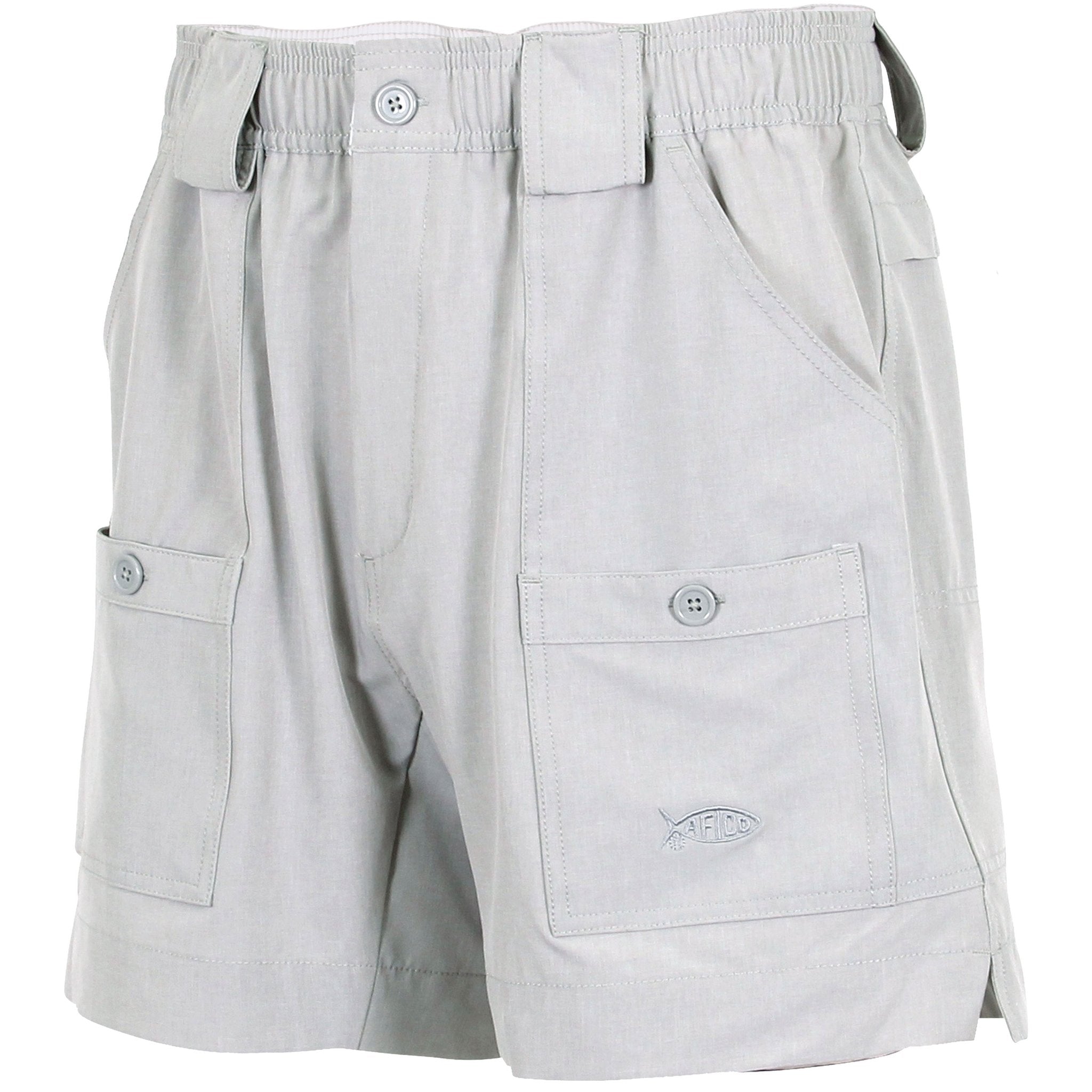AFTCO Original Fishing Shorts - Silver - 36