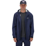 AFTCO TRANSFORMER PACKABLE FISHING JACKET - NAVAL