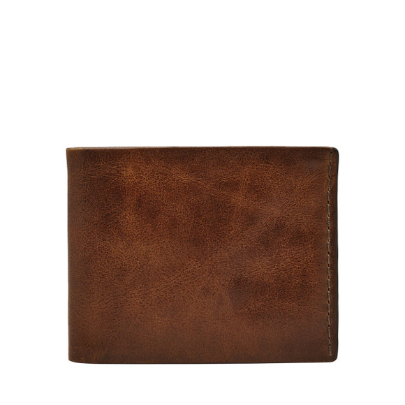 MENS FOSSIL BECK BIFOLD WITH FLIP ID