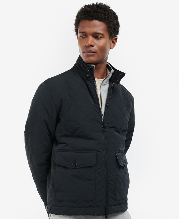 BARBOUR HITCHEN QUILTED JACKET - BLACK
