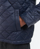 BARBOUR HARRINGTON QUILTED JACKET - NAVY