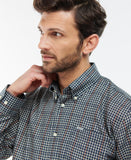 BARBOUR HENDERSON THERMO WEAVE SHIRT - NAVY
