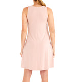 LADIES FREE FLY BAMBOO FLEX DRESS - HEATHER HARBOUR PINK