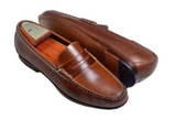 MARTIN DINGMAN OLD ROW OILED SADDLE LEATHER PENNY LOAFER